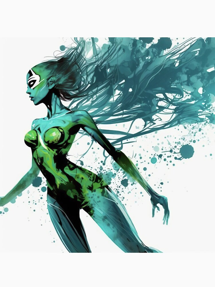water superheroine by IA-Power T-Shirts, Hoodie, Sweatshirt | BlankRebels.com (Image 3)