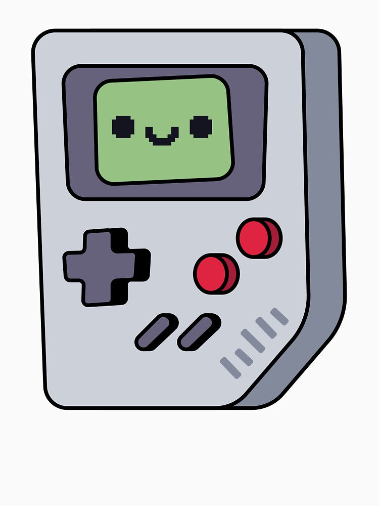 Retro Handheld Game Device by SideQuestDoodles T-Shirts, Hoodie, Sweatshirt | BlankRebels.com (Image 3)