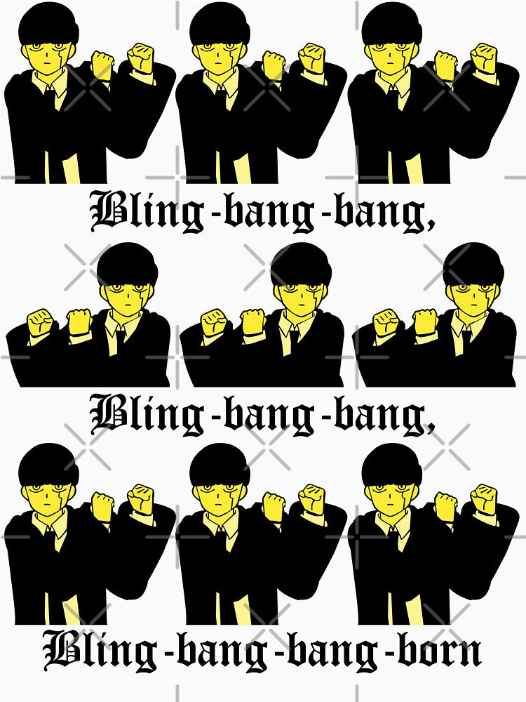 Mashle Bling Bang Bang Born by T-TEES Clothing