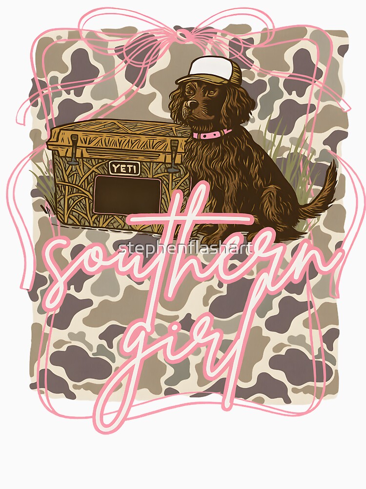 Southern Girl Dog by stephenflashart T-Shirts, Hoodie, Sweatshirt | BlankRebels.com (Image 3)