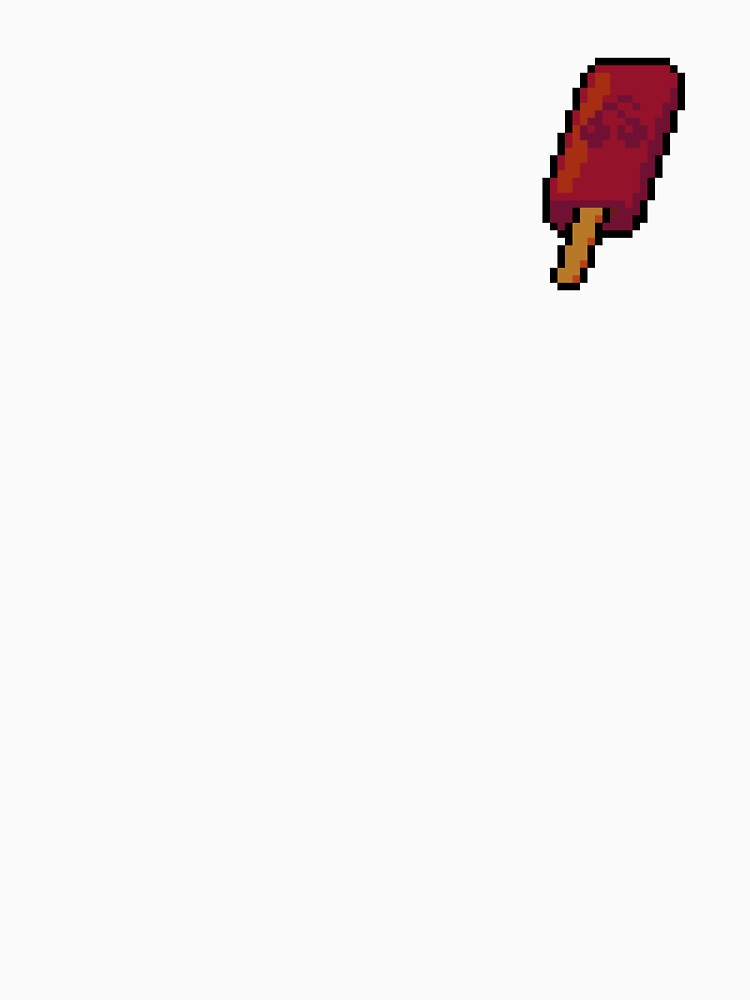 Pixel Cherry popsicle - pixel food art by LittleFoodShop T-Shirts, Hoodie, Sweatshirt | BlankRebels.com (Image 3)