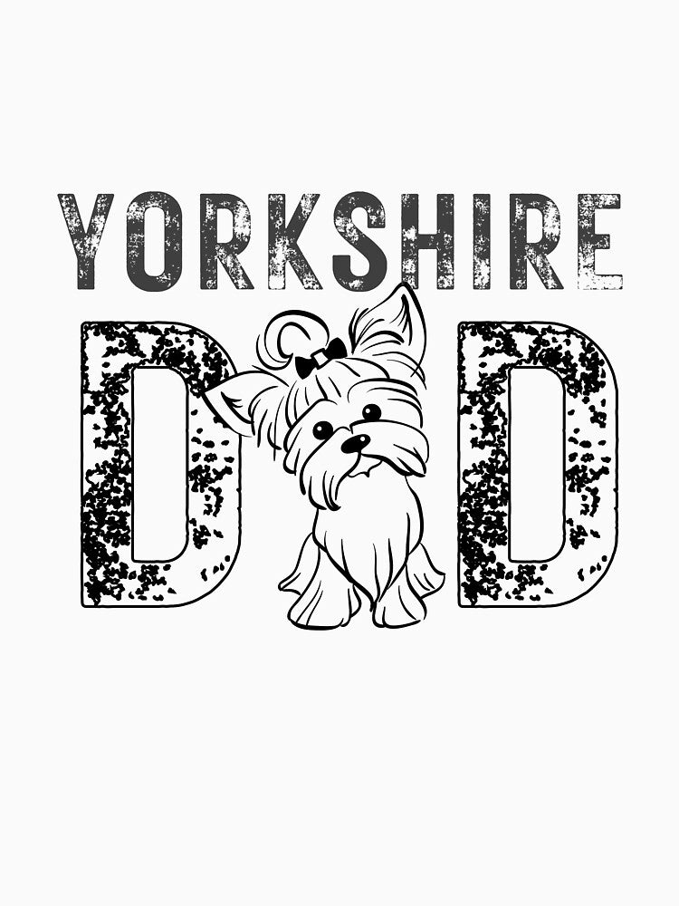 Yorkshire Terrier dog dad by DeluxBee T-Shirts, Hoodie, Sweatshirt | BlankRebels.com (Image 3)