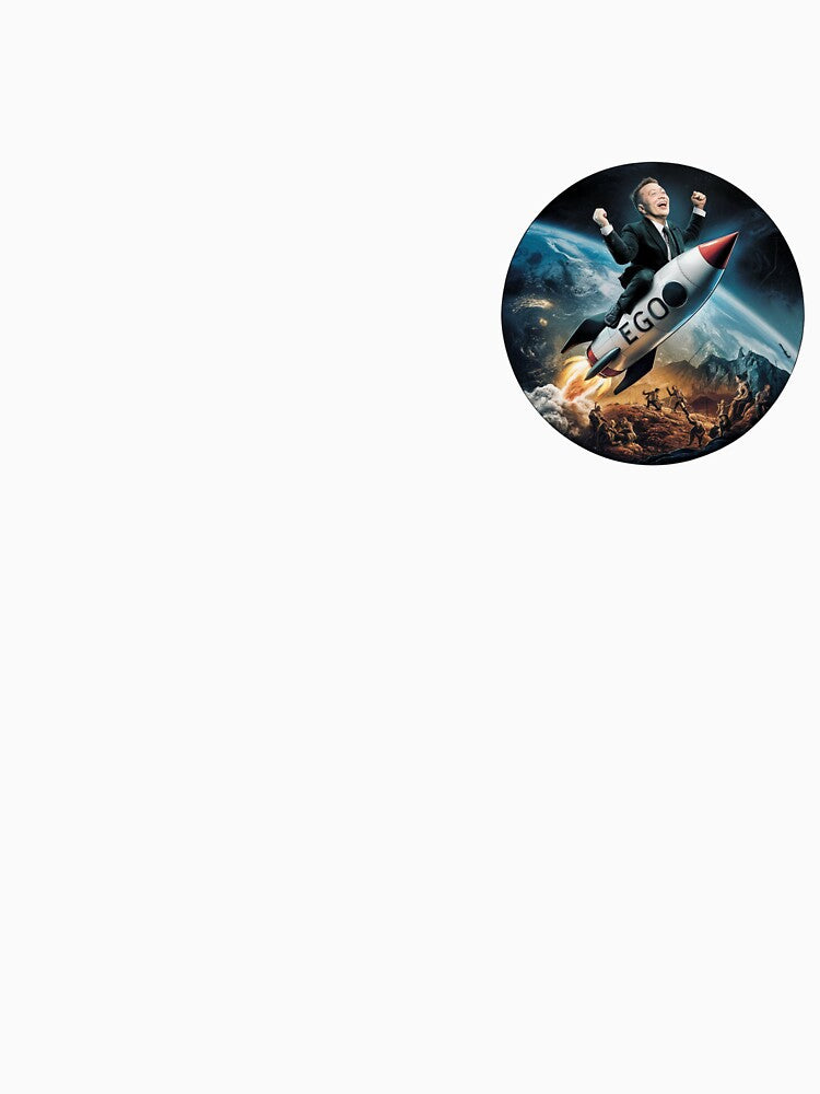 Anti-Elon Round Club – Tesla Parody Bumper Sticker by SanadDiab T-Shirts, Hoodie, Sweatshirt | BlankRebels.com (Image 3)