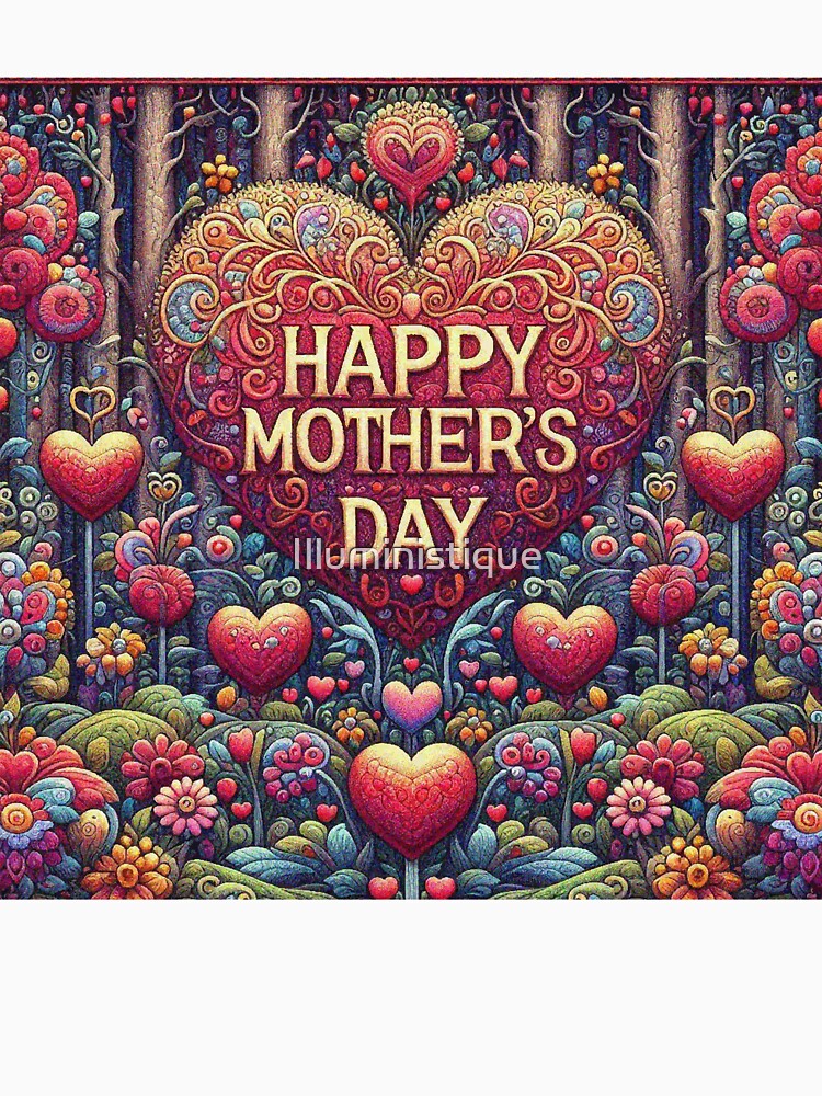 Heart Forest Mothers Day by Illuministique T-Shirts, Hoodie, Sweatshirt | BlankRebels.com (Image 3)