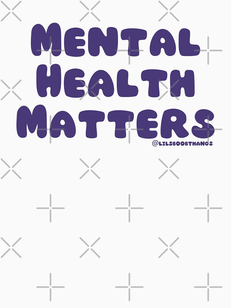 Mental Health Matters., v28c, purple | @lilsboobthangs by lilsboobthangs T-Shirts, Hoodie, Sweatshirt (Image 3)