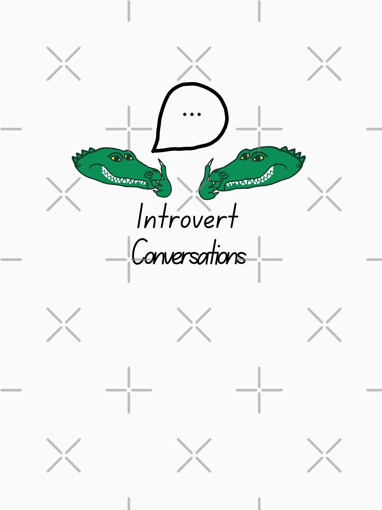 LaMaisonOfMY ALLIGATOR SSSSHHH! INTROVERT CONVERSATIONS COLLECTION NO.2 by LaMaisonOfMY T-Shirts, Hoodie,... (Image 3)