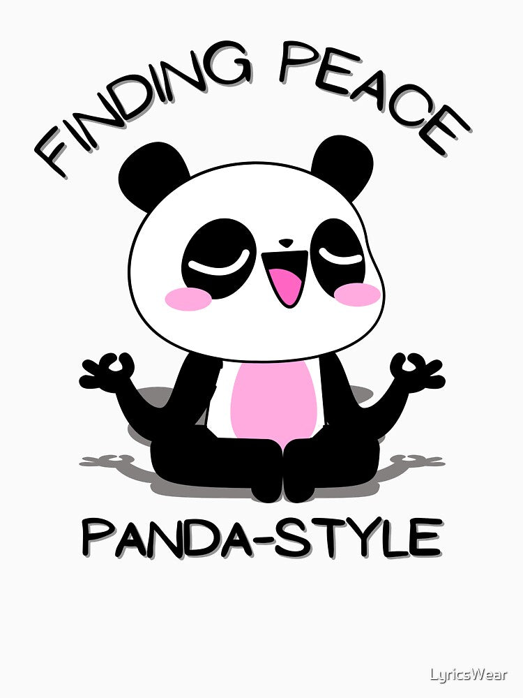 Finding Peace Panda PANDA YOGA T-Shirts, Hoodie, Sweatshirt