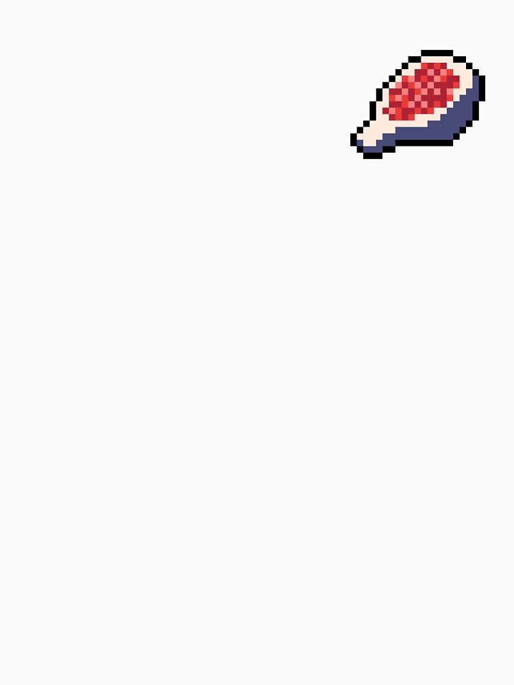 Pixel Fig Slice - pixel food art by LittleFoodShop T-Shirts, Hoodie, Sweatshirt | BlankRebels.com (Image 3)