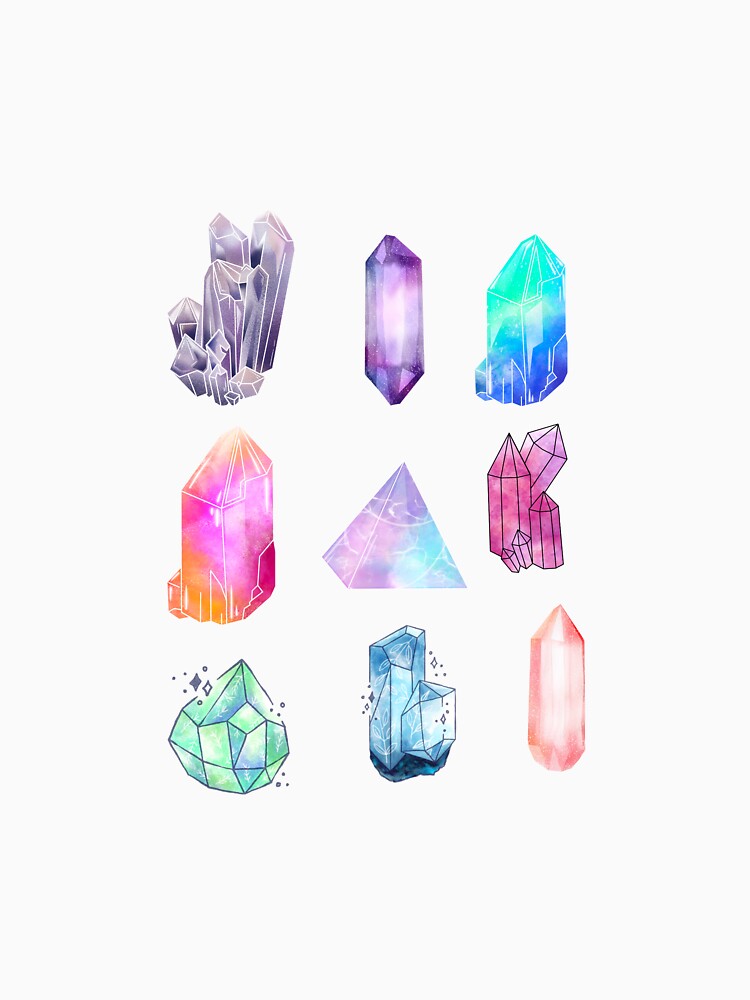 Crystals by SelenaJ T-Shirts, Hoodie, Sweatshirt | BlankRebels.com (Image 3)