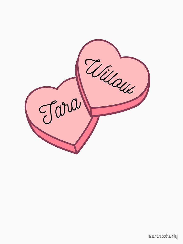 Tara and Willow Buffy The Vampire Hearts by earthtokarly T-Shirts, Hoodie, Sweatshirt | BlankRebels.com (Image 3)