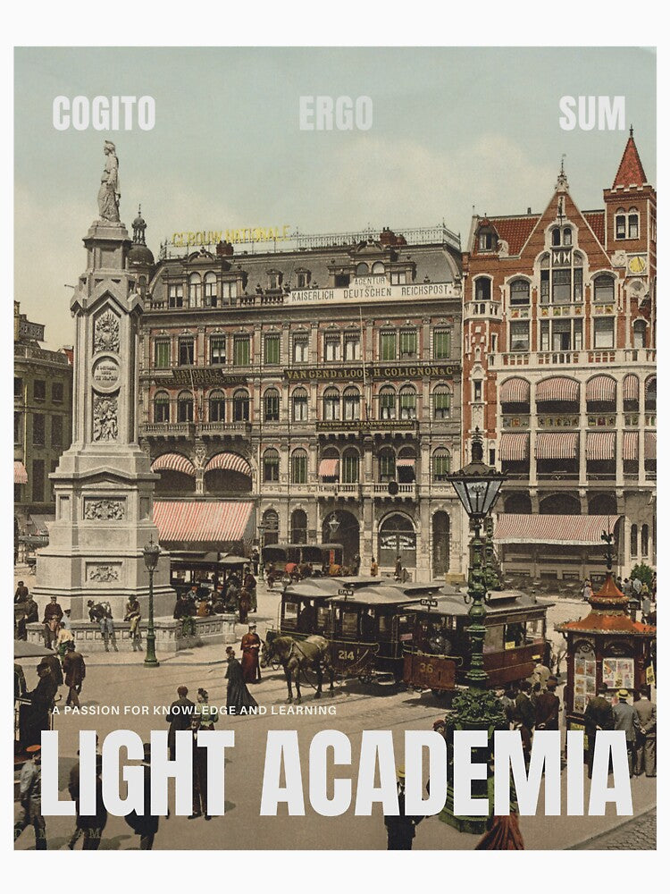 Light Academia Poster by Retro-Reverie T-Shirts, Hoodie, Sweatshirt | BlankRebels.com (Image 3)
