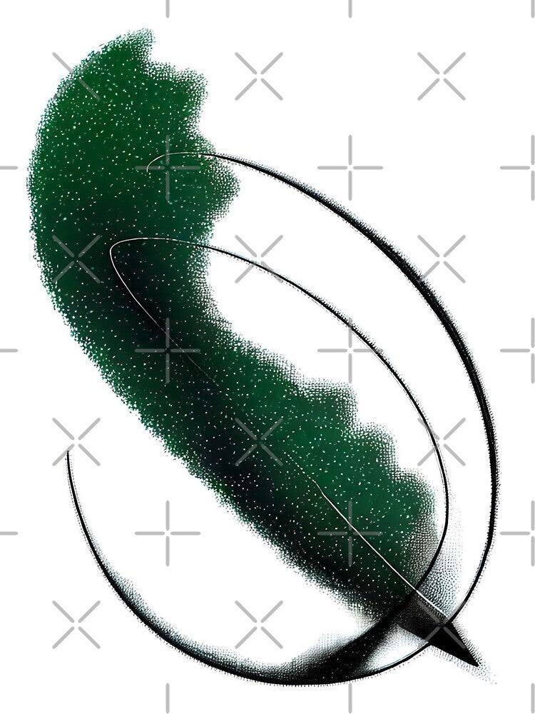Large Black and White Green Space Abstract Art by Esterlane T-Shirts, Hoodie, Sweatshirt | BlankRebels.com (Image 3)