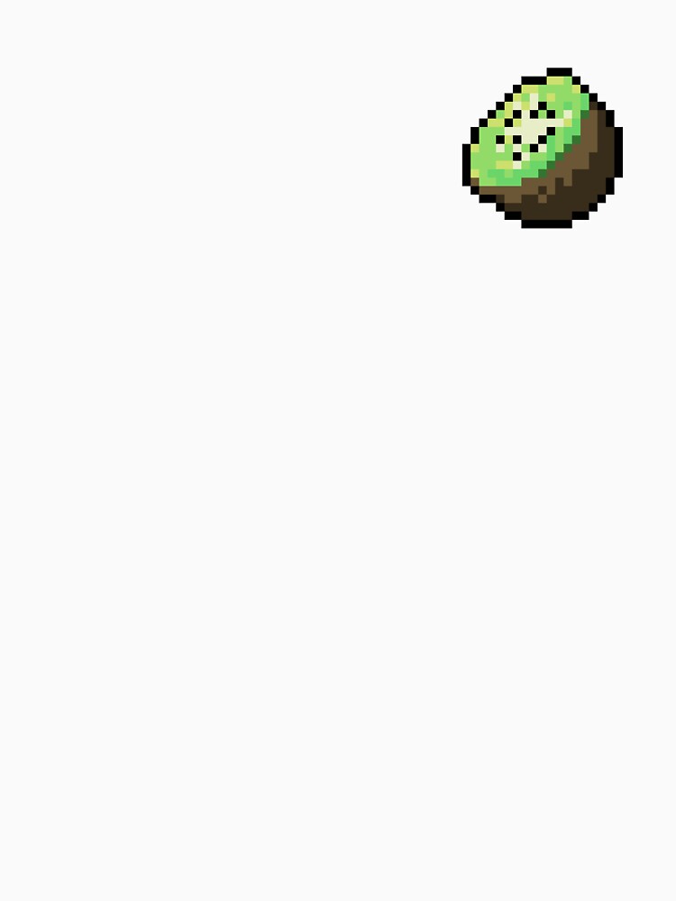 Pixel Kiwi Slice - pixel food art by LittleFoodShop T-Shirts, Hoodie, Sweatshirt | BlankRebels.com (Image 3)