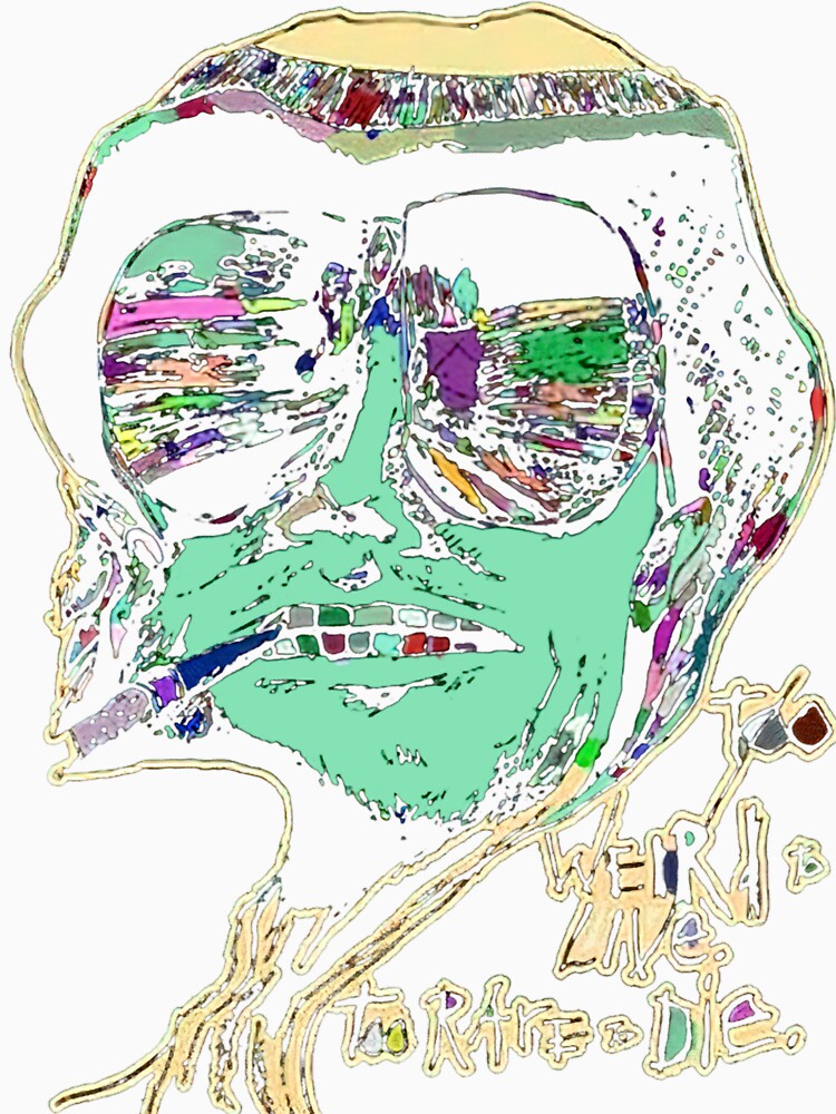 Fear and Loathing in Las Vegas Sitcom Film Raoul Duke Hitchhiker Highway Patrolm by fotsodineiah