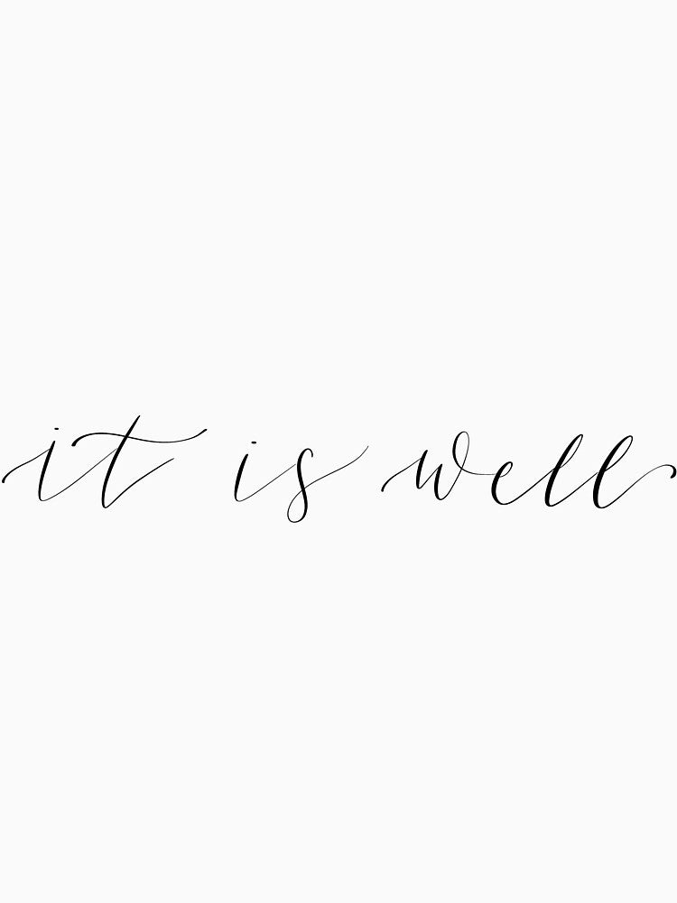 It is well by isacaste T-Shirts, Hoodie, Sweatshirt | BlankRebels.com (Image 3)