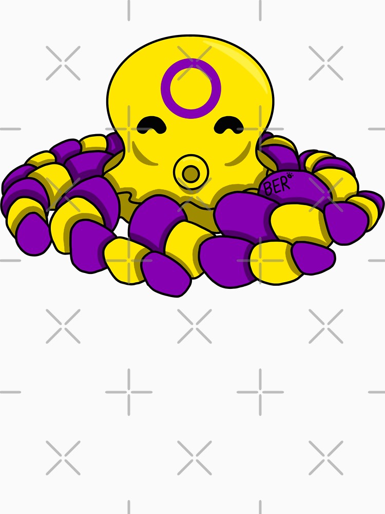 Intersex Pride Fidget Octopus by SentABear T-Shirts, Hoodie, Sweatshirt | BlankRebels.com (Image 3)