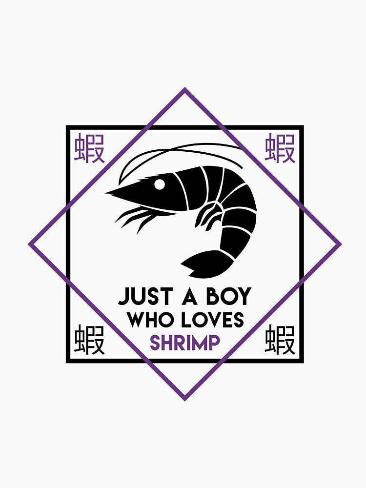 Just A Boy Who Loves Shrimp by Mr01Chaos T-Shirts, Hoodie, Sweatshirt | BlankRebels.com (Image 3)