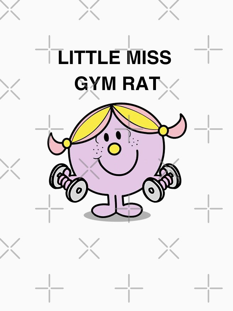 Little Miss Gym Rat by kcgfx T-Shirts, Hoodie, Sweatshirt | BlankRebels.com (Image 3)