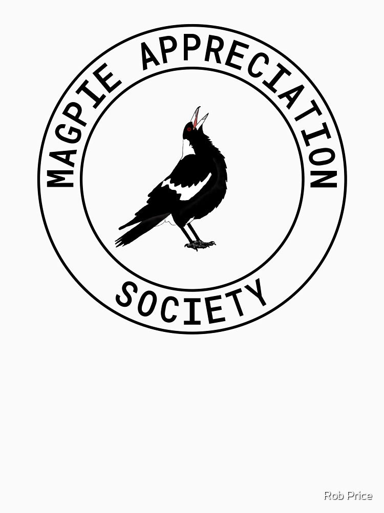 Australian Magpie Appreciation Society by Rob Price T-Shirts, Hoodie, Sweatshirt | BlankRebels.com (Image 3)