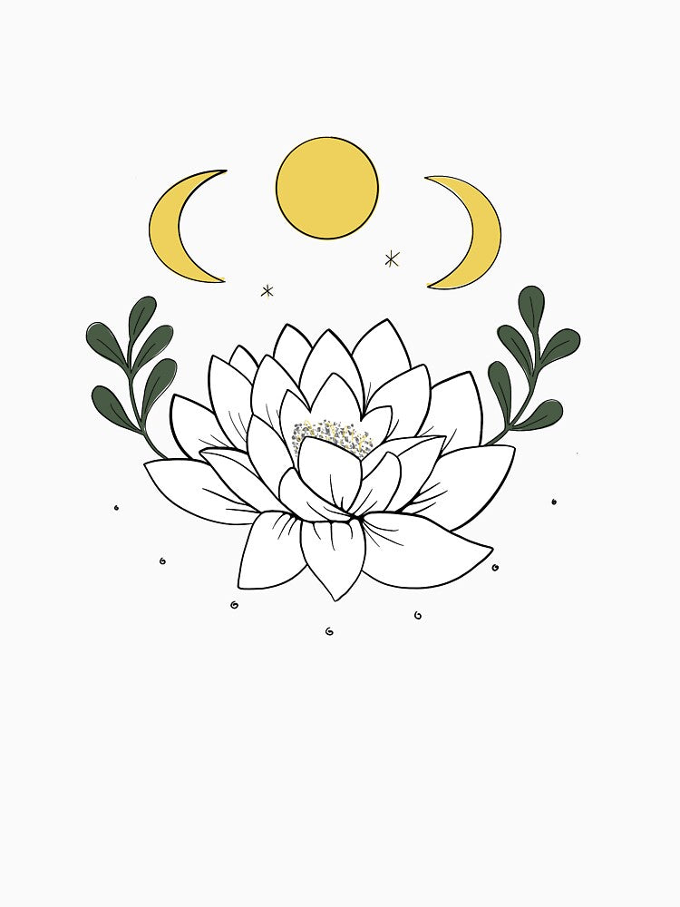 Lotus and Moons by By-The-Chum T-Shirts, Hoodie, Sweatshirt | BlankRebels.com (Image 3)