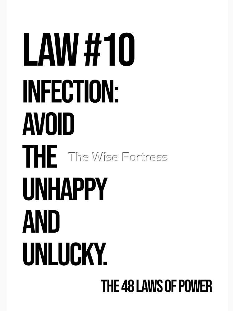 Law 10 Poster – 48 Laws of Power by The Wise Fortress T-Shirts, Hoodie, Sweatshirt | BlankRebels.com (Image 3)