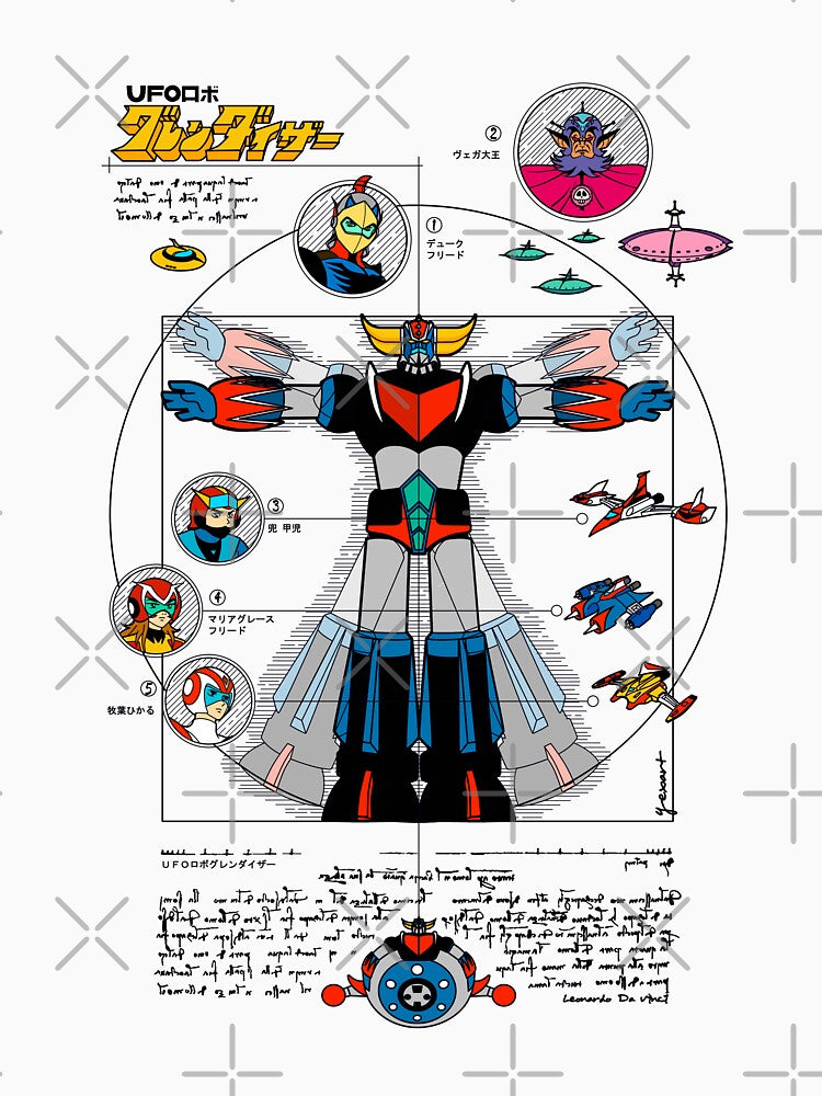 189b Grendizer DaVinci Color by Yexart