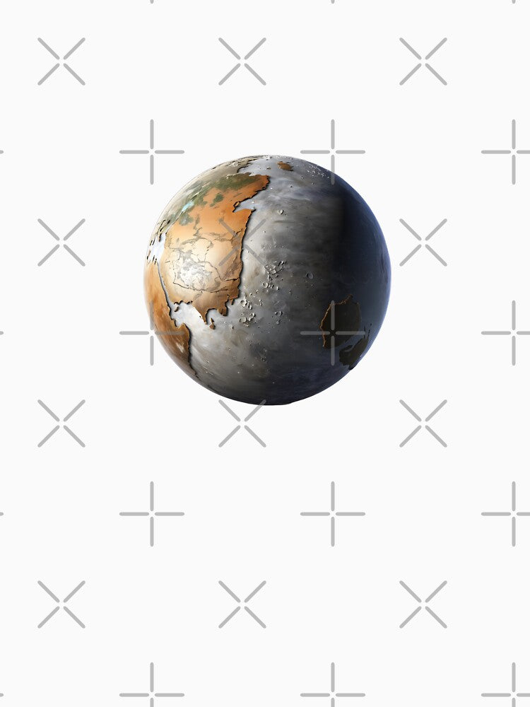 Realistic Planet Pluto by navigatefate T-Shirts, Hoodie, Sweatshirt | BlankRebels.com (Image 3)
