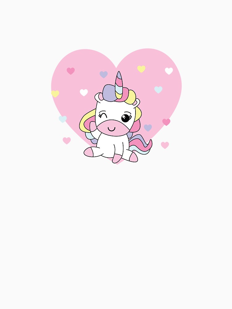 Little Pastel Rainbow Unicorn by Simplyy  Unique T-Shirts, Hoodie, Sweatshirt | BlankRebels.com (Image 3)