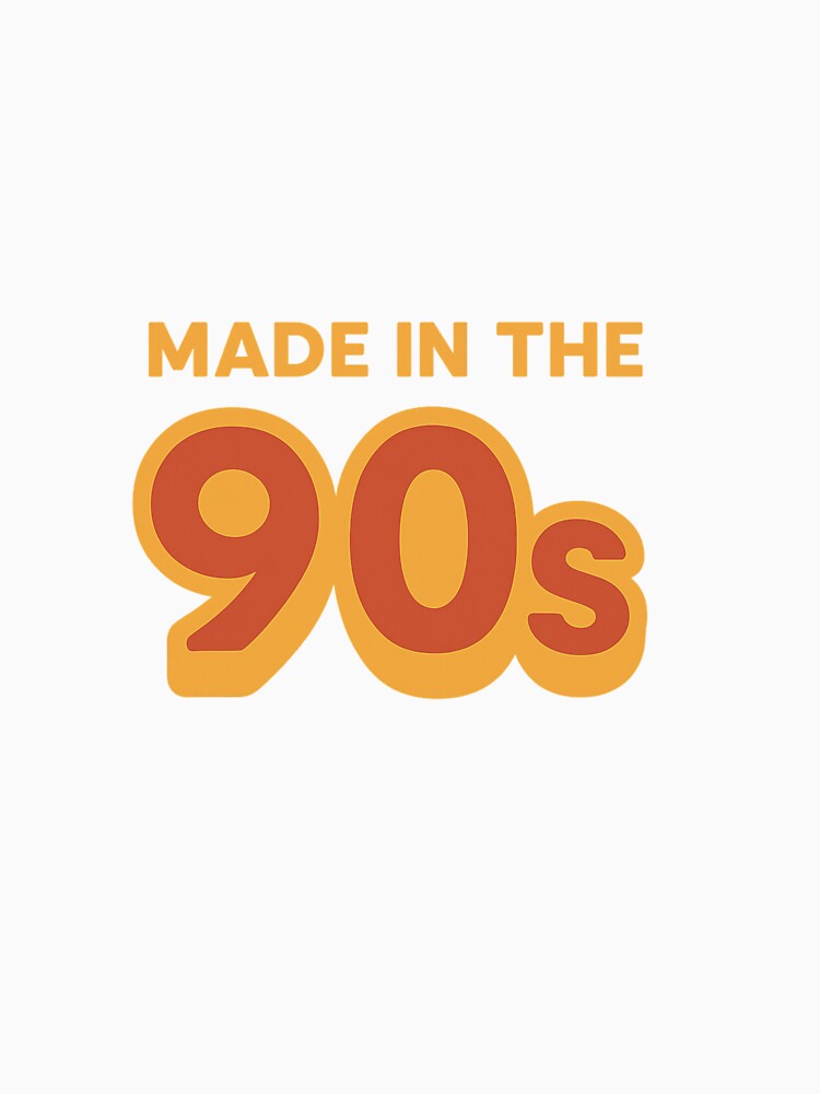 Made in the 90s Aesthetic Retro Pastel T-Shirt – 90s Baby Gift by DJCApparel Hoodie, Sweatshirt | BlankRebels.com (Image 3)