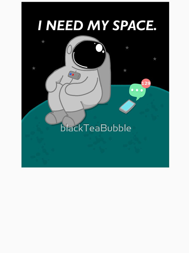 Introverted Astronaut by blackTeaBubble