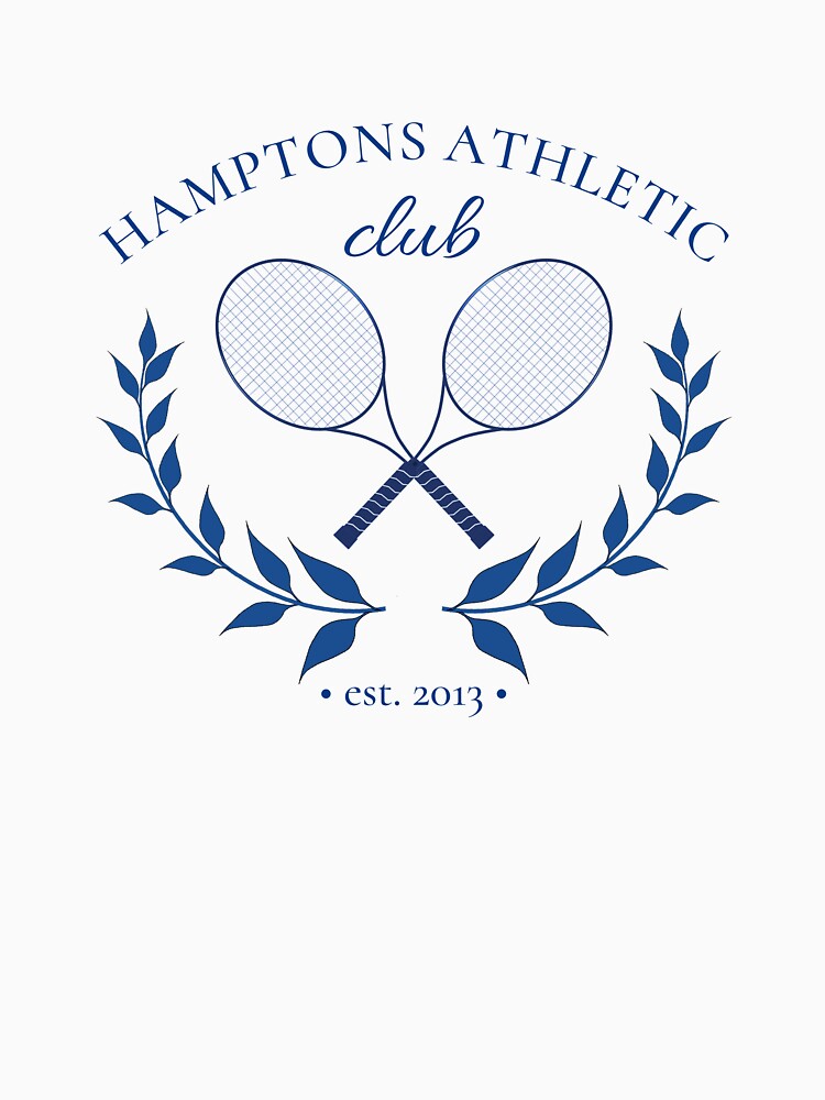 Hamptons Athletic Club - Aesthetic Old Money Tennis Design by ccooll T-Shirts, Hoodie, Sweatshirt | BlankRebels.com (Image 3)