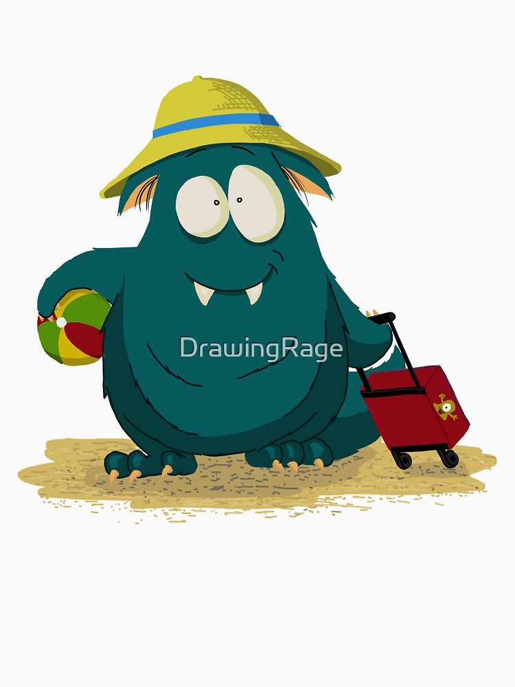 Crok goes on vacation by DrawingRage T-Shirts, Hoodie, Sweatshirt | BlankRebels.com (Image 3)
