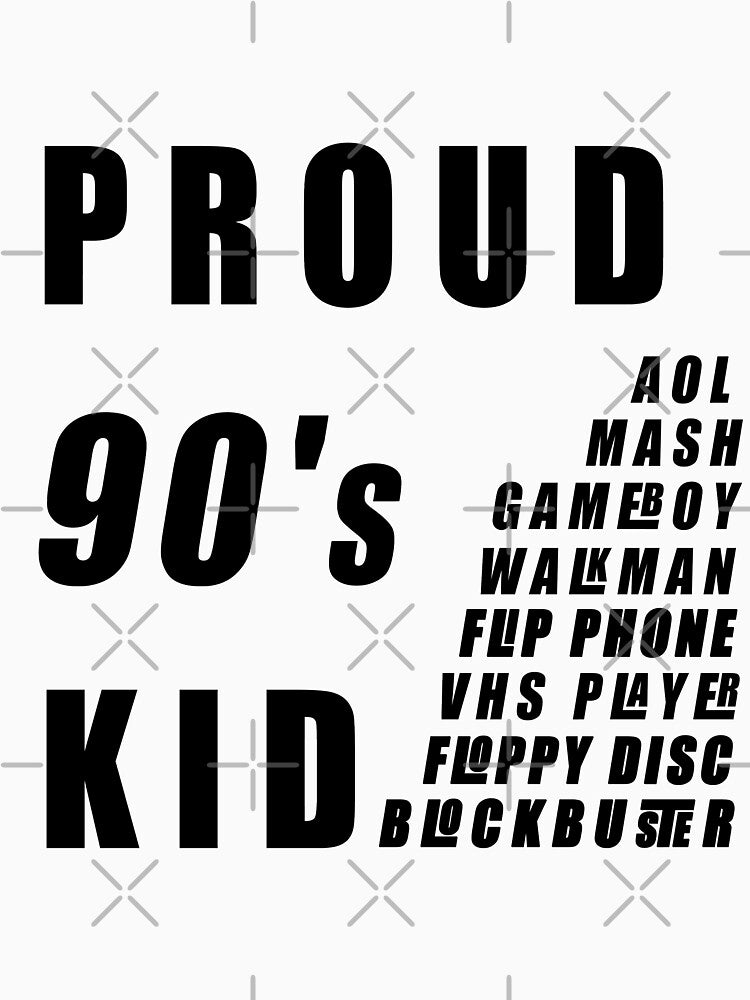 Proud 90s kid by GoodyLeo T-Shirts, Hoodie, Sweatshirt | BlankRebels.com (Image 3)