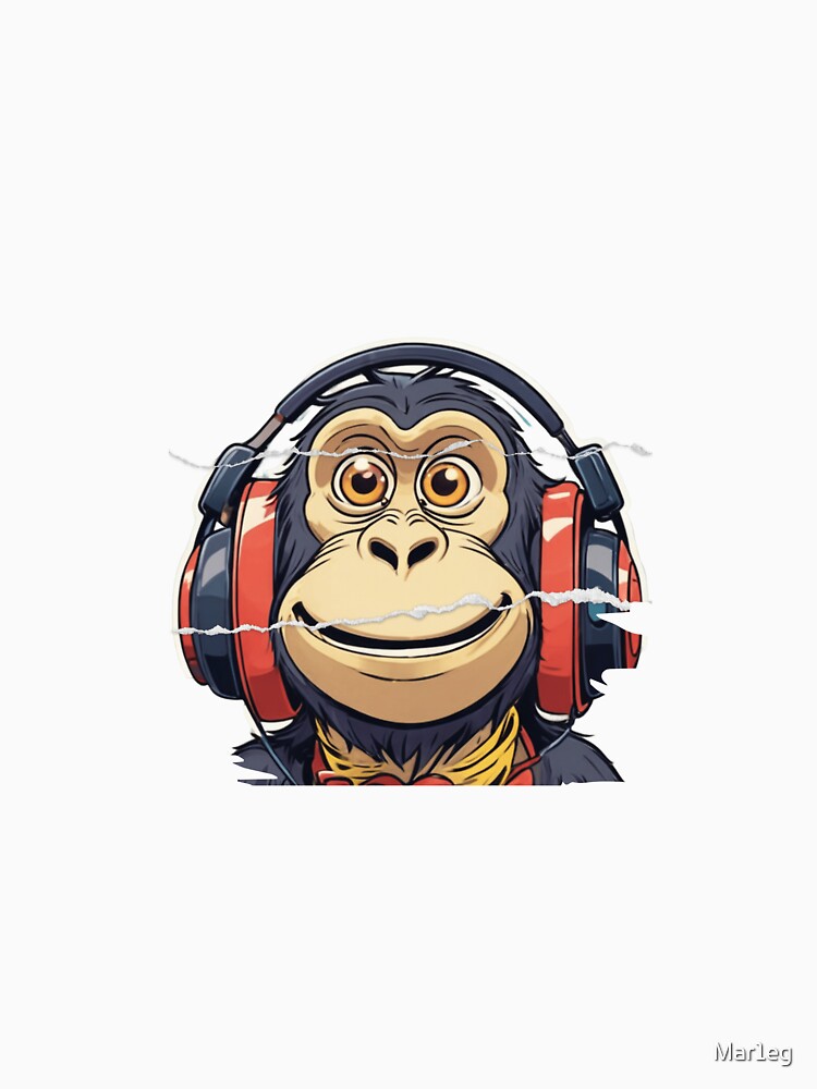 Dj Monkey by Mar1eg T-Shirts, Hoodie, Sweatshirt | BlankRebels.com (Image 3)