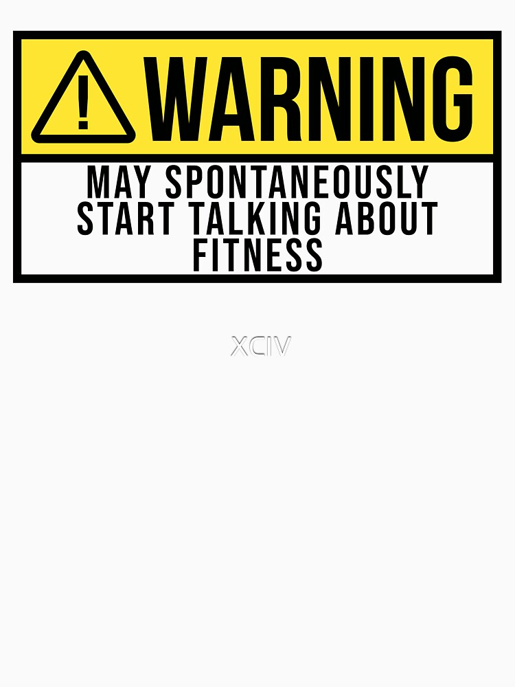 Fitness Warning T-Shirts, Hoodie, Sweatshirt