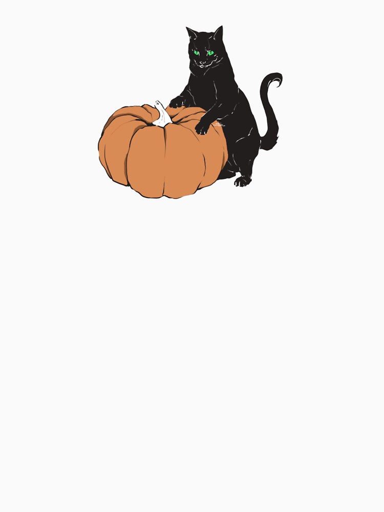 Kitty Pumpkin by Skeptical-Lynx T-Shirts, Hoodie, Sweatshirt | BlankRebels.com (Image 2)