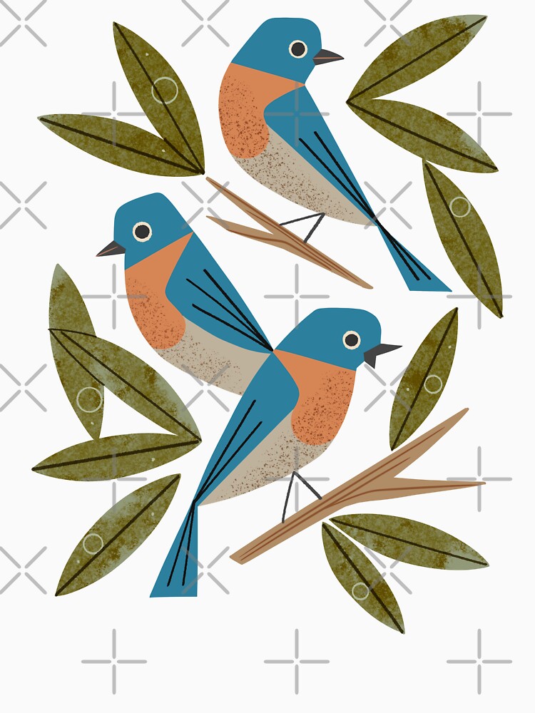 Bluebirds by Renea L Thull