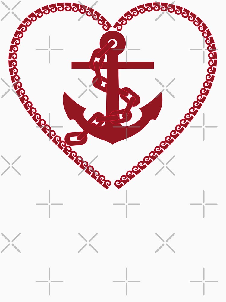 Anchor My Love Valentine by GoodBuyCollect T-Shirts, Hoodie, Sweatshirt | BlankRebels.com (Image 3)