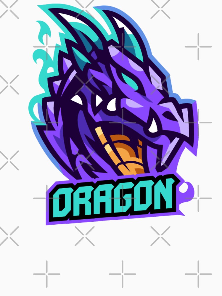 Purple Vintage Dragon Mascot by AnimalLover4eva T-Shirts, Hoodie, Sweatshirt | BlankRebels.com (Image 3)