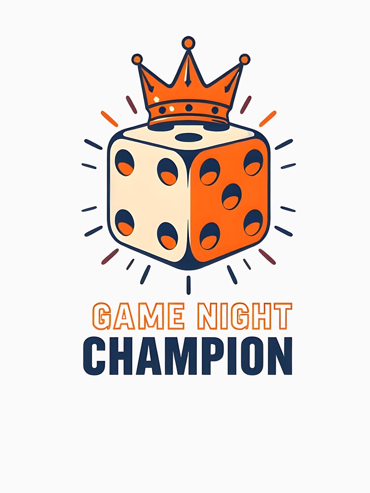 Game Night Champion - Board Game T-Shirt for Tabletop Enthusiasts by CalebsInkPrints Hoodie, Sweatshirt (Image 3)