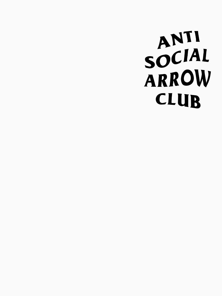 Anti Social Arrow Club by akaxix T-Shirts, Hoodie, Sweatshirt | BlankRebels.com (Image 3)