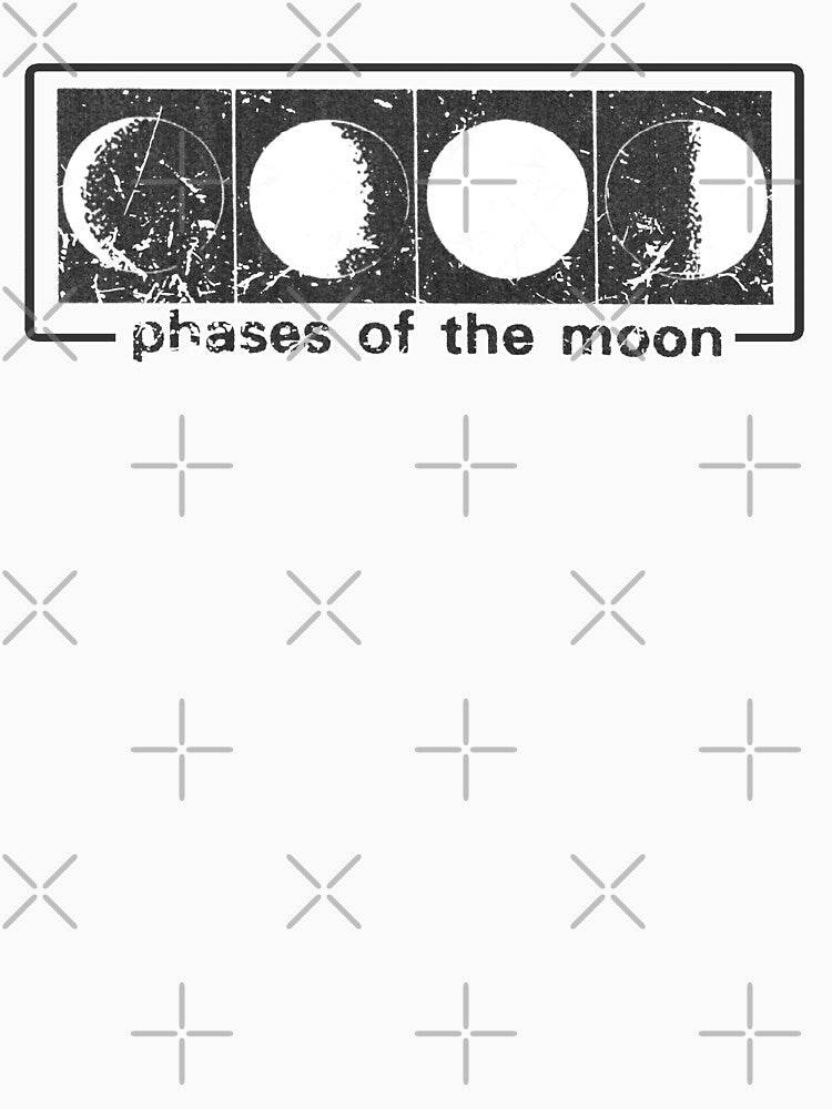 Moon Calendar - Distressed Vintage Retro Aesthetic by elevens T-Shirts, Hoodie, Sweatshirt | BlankRebels.com (Image 3)