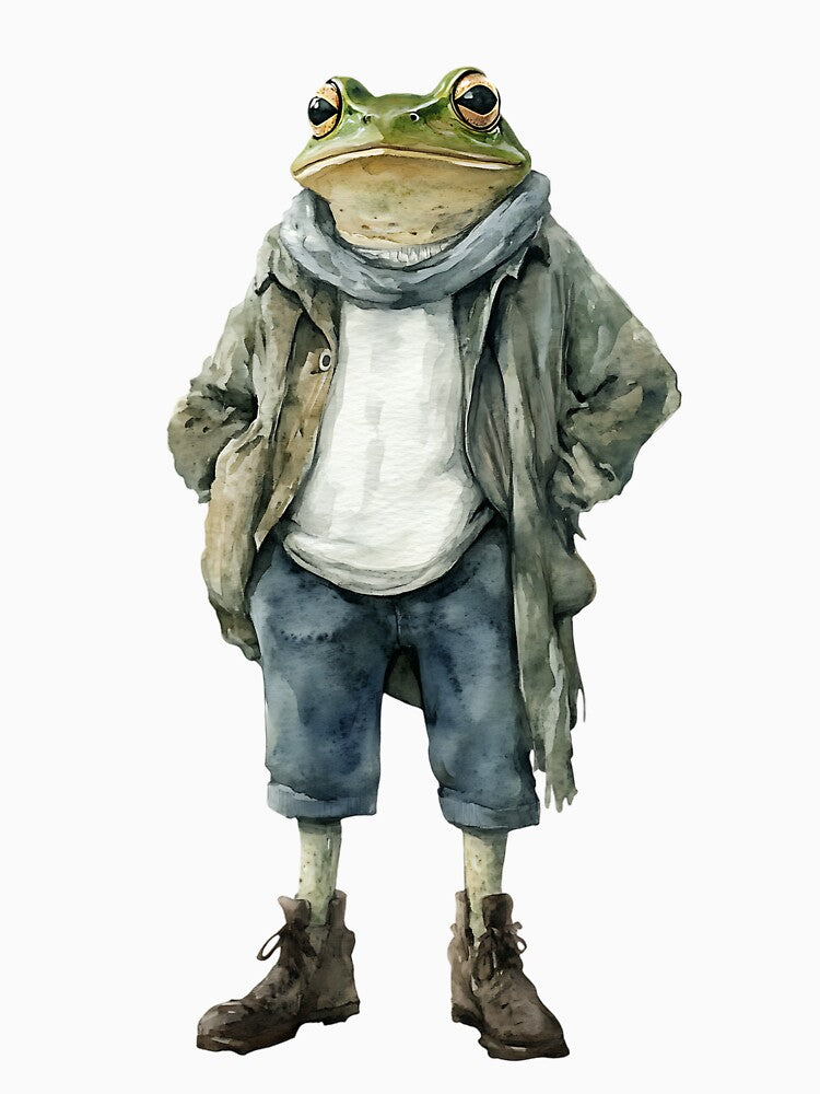Cute Cottagecore Frog by bapupa T-Shirts, Hoodie, Sweatshirt | BlankRebels.com (Image 3)