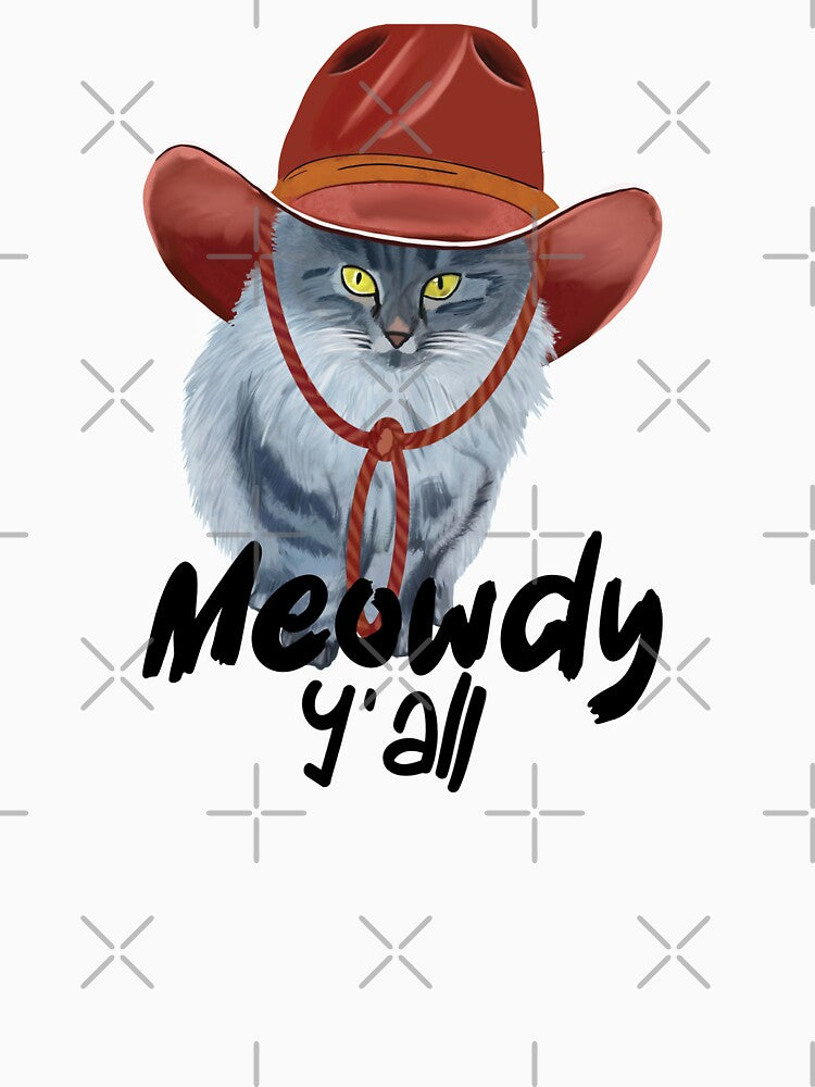Meowdy Y'All Cat by Shop Yeah T-Shirts, Hoodie, Sweatshirt | BlankRebels.com (Image 3)
