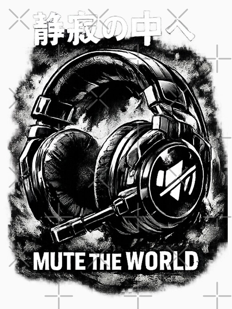 mute the world by LenysEcoHome T-Shirts, Hoodie, Sweatshirt | BlankRebels.com (Image 3)