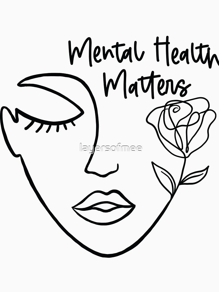 Mental Health Matters - Mental Health Awareness Tshirt by layersofmee Hoodie, Sweatshirt | BlankRebels.com (Image 3)