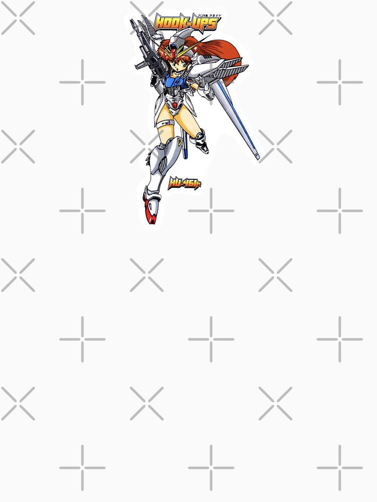 Vintage Anime Girl Hook Ups Skate Brand Cartoon Hookups Hook-Ups Sexy Animated Gundam Mech Mecha by jackyboi