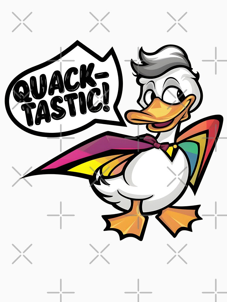 Duck Superhero Quack Tastic Art Print T-Shirts, Hoodie, Sweatshirt