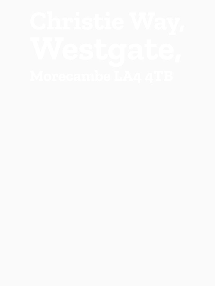 Morecambe Stadium Address by The Chuck Wagon