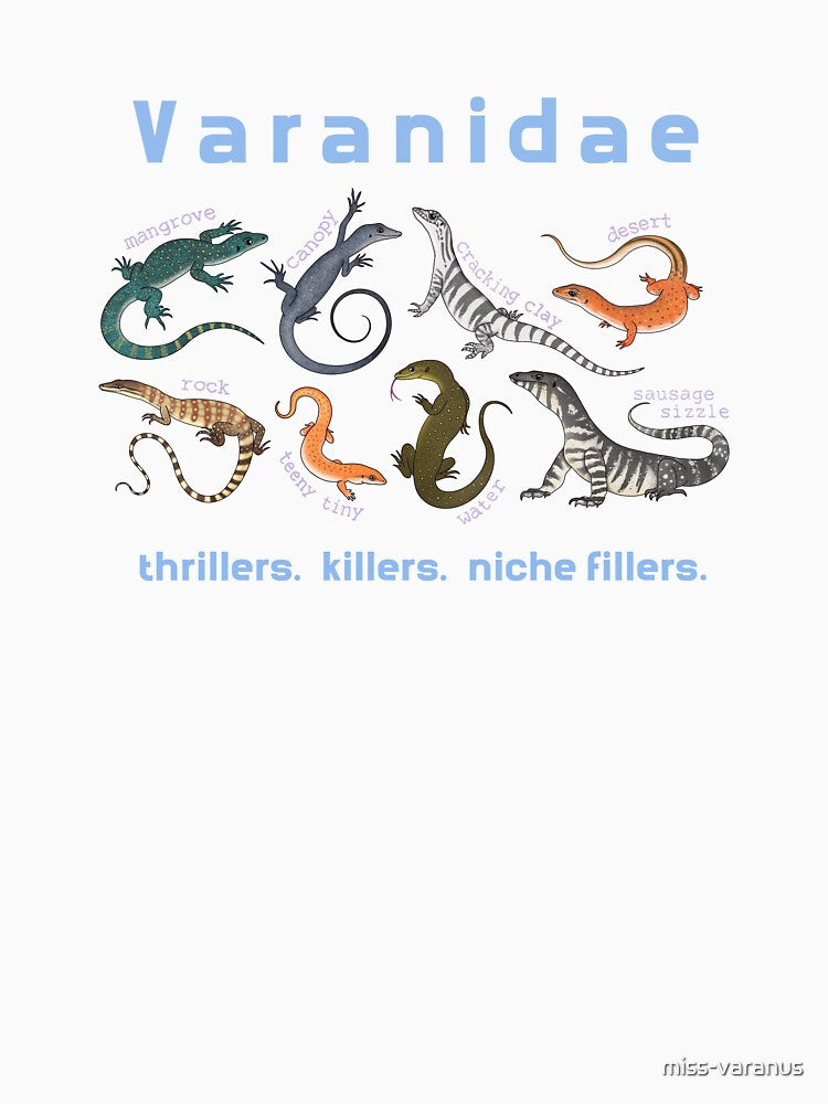 Varanidae by miss-varanus T-Shirts, Hoodie, Sweatshirt | BlankRebels.com (Image 3)